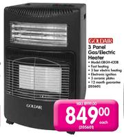 Goldair gas store heater
