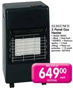 Elegance Gas Heater-3 Panel