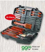 Braai Set In Case-18 Piece