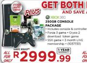 XBOX 360 250GB Console Package