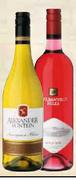 Alexanderfontein Sauvignon Blanc Durbanvillehills Merlot Rose-750Ml