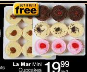 La Mar Mini Cupcakes-9+3's