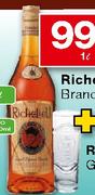 Richelieu Brandy-1L+Richelieu Glass