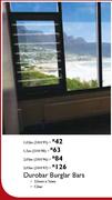 Durobar Burglar Bars-3.05m
