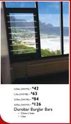 Durobar Burglar Bars-1.5m