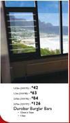 Durobar Burglar Bars-1.02m