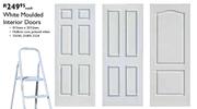 White Moulded Interior Doors-813mm x 2032mm