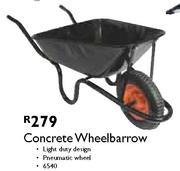 Concrete Wheelbarrow