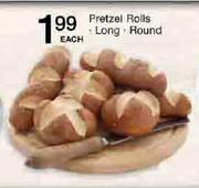 Pretzel Rolls -Each