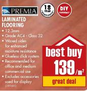 Premia Laminated Flooring-12.3mm 