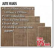 Jute Rugs-Each