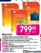 Microsoft Office Home and Student 2010