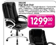 Deluxe High Back Chair