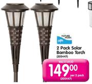 Solar Bamboo Torch-2 Pack