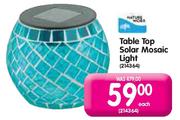 Table Top Solar Mosaic Light-Each
