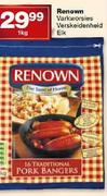 Renown Varkworsies Varskeidenheid-1kg