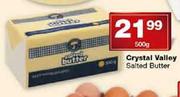Crystal Valley Salted Butter-500g