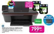 HP 3050A Colour Inkjet Plus Additional Inks 