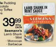 Seemann's Lamb Shank-450g Each