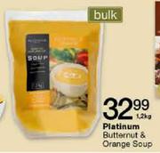 Platinum Butternut & Orange Soup-1.2kg