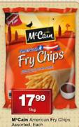 M-Cain American Fry Chips Assorted-1kg Each