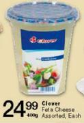 Clever Feta Cheese Assorted-400g Each