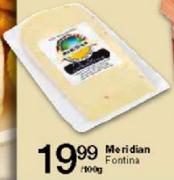 Meridian Fontina-Per 100g