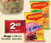 Maggi 2-Minute Noodles Assorted-73g Each