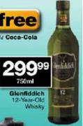 Glenfiddich 12-Year-Old Whisky-750ml