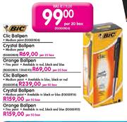 BIC Clic Ballpen-Per 50 Box