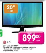 LG LED Monitor-20"