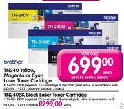 Brother Black Laser Toner Cartridge-TN240BK
