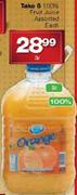 Take 5 100% Fruit Juice Assorted-3ltr Each