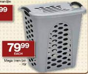 Mega Linen Bin-70ltr Each