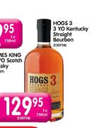HOGS 3 3 YO Kentucky Straight Bourbon-750ml