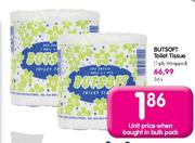 Butsoft Toilet Tissue (1-Ply Wrapped)