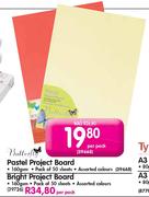 Butterfly Pastel Project Board-Per Pack