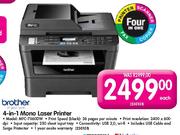 Brother 4-In-1 Mono Laser Printer-Each