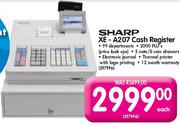 Sharp XE - A207 Cash Register-Each