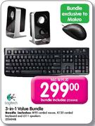 Logitech 3-In-1 Value Bundle