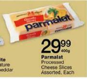 Parmalat Processed Cheese Slices Assorted-400g Each