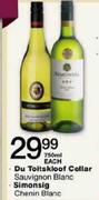 Du Toitskloof Collar/Simonsig-750ml Each 
