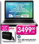 HP 15.6" LED Laptop Plus Bag (HP360)