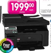 HP 4-in-1 Mono Laser Printer (M1217NFW)