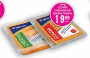 Clover Cheddar Or Gouda Cheese-240g Each