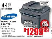 Samsung Mono Laser Printer (SCX-4623F)