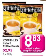 Koffiehuis Instant Coffee Pouch-100gm