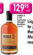 Hogs 3 3 Yo Kentucky Straight Bourbon-750Ml