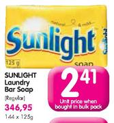 Sunlight Laundry Bar Soap(Regular)-144x125gm