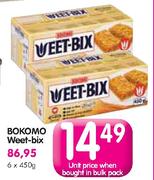 Bokomo Weet-Bix-6x450gm